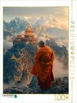 CALVENDO Puzzle CALVENDO Puzzle buddhistischer M&ouml;nch in den Bergen, 1000 Teile