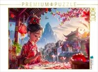 CALVENDO Puzzle CALVENDO Puzzle Die Kunst der Kalligrafie, 1000 Teile...