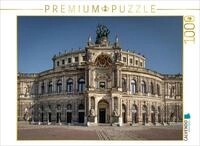 CALVENDO Puzzle CALVENDO Puzzle Semperoper Dresden, 500 Teile Lege-Gr&ouml;&szlig;e 48...