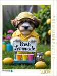 CALVENDO Puzzle CALVENDO Puzzle Hund verkauft Limonade &ndash; sommerlich, s&uuml;&szlig; und