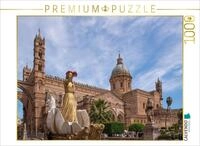 CALVENDO Puzzle CALVENDO Puzzle Normannnendom in Palermo, 1000 Teile...