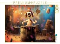 CALVENDO Puzzle CALVENDO Puzzle Hund Balou schl&auml;gt die Pauke, 500 Teile...