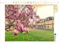 CALVENDO Puzzle CALVENDO Puzzle Magnolien Bl&uuml;te auf dem Stuttgart Schlossplatz,