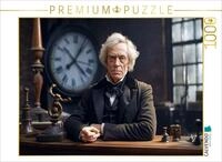 CALVENDO Puzzle CALVENDO Puzzle Michael Faraday, 500 Teile Lege-Gr&ouml;&szlig;e 48 &times;...