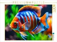 CALVENDO Puzzle CALVENDO Puzzle Bunter Fisch, 1000 Teile Lege-Gr&ouml;&szlig;e 64 &times; 48...