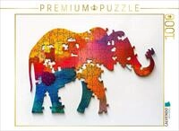 CALVENDO Puzzle CALVENDO Puzzle Elefant, 1000 Teile Lege-Gr&ouml;&szlig;e 64 &times; 48 cm