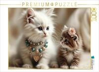 CALVENDO Puzzle CALVENDO Puzzle Katzenmomente, 1000 Teile Lege-Gr&ouml;&szlig;e 64 &times; 48 cm