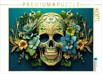 CALVENDO Puzzle CALVENDO Puzzle Ein Motiv aus dem Kalender Skull Flower -...