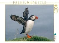 CALVENDO Puzzle CALVENDO Puzzle Puffin, 1000 Teile Lege-Gr&ouml;&szlig;e 64 &times; 48 cm