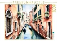 CALVENDO Puzzle CALVENDO Puzzle Kanal in Venedig, 1000 Teile Lege-Gr&ouml;&szlig;e 64 &times;...