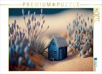 CALVENDO Puzzle CALVENDO Puzzle Haus zur blauen Lagune, 500 Teile Lege-Gr&ouml;&szlig;e...