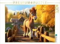 CALVENDO Puzzle CALVENDO Puzzle Pony Spirit geht spazieren, 500 Teile...