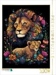 CALVENDO Puzzle CALVENDO Puzzle L&ouml;wen, 500 Teile Lege-Gr&ouml;&szlig;e 48 &times; 36 cm