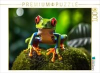 CALVENDO Puzzle CALVENDO Puzzle Rotaugenlaubfrosch, 500 Teile Lege-Gr&ouml;&szlig;e 48...