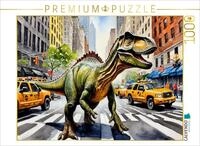CALVENDO Puzzle CALVENDO Puzzle Tyrannus Saurus in New York, 1000 Teile...