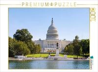 CALVENDO Puzzle CALVENDO Puzzle Reflecting Pool, Grant Memorial und US-Kapitol...