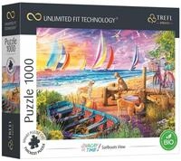 Trefl Puzzle Puzzle UFT-Urlaubszeit: Segelboot Ansicht 1000 St&uuml;ck, Puzzleteile