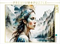 CALVENDO Puzzle CALVENDO Puzzle Die Naturliebende, 1000 Teile Lege-Gr&ouml;&szlig;e 64...