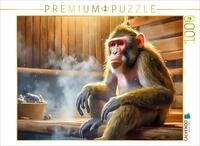 CALVENDO Puzzle CALVENDO Puzzle Affenhitze, 1000 Teile Lege-Gr&ouml;&szlig;e 64 &times; 48 cm