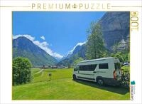 CALVENDO Puzzle CALVENDO Puzzle Campingplatz Aareschlucht, 1000 Teile...