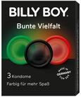 Billy Boy Einhand-Kondome Billy Boy - Bunte Vielfalt - (div. Varianten) Packung, 3