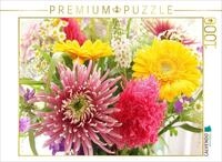 CALVENDO Puzzle CALVENDO Puzzle Bunte Mischung mit Chrysantheme, 500 Teile