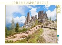 CALVENDO Puzzle CALVENDO Puzzle Die f&uuml;nf T&uuml;rme - Cinque Torri, 1000 Teile