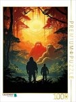 CALVENDO Puzzle CALVENDO Puzzle Der Schatz im Dschungel - historisches...
