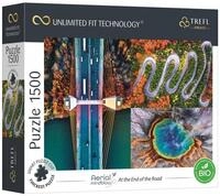 Trefl Puzzle Puzzle UFT Aerial Mindblow: Am Ende des Weges 1500 Teile, Puzzleteile