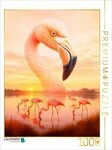CALVENDO Puzzle CALVENDO Puzzle Flamingo im Licht - Eleganz in Rosa, 1000 Teile