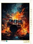 CALVENDO Puzzle CALVENDO Puzzle Feuertanz der Rhythmen, 1000 Teile Lege-Gr&ouml;&szlig;e...