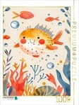 CALVENDO Puzzle CALVENDO Puzzle Kugelfisch schwimmt im Meer. Wanddeko, 1000...