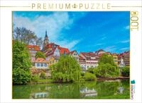 CALVENDO Puzzle CALVENDO Puzzle Neckars Ufer, 500 Teile Lege-Gr&ouml;&szlig;e 48 &times; 36 cm