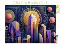CALVENDO Puzzle CALVENDO Puzzle Konzept einer Skyline, 1000 Teile Lege-Gr&ouml;&szlig;e...