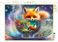 CALVENDO Puzzle CALVENDO Puzzle Kuschliger Kaffeebesucher, 1000 Teile...
