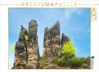 CALVENDO Puzzle CALVENDO Puzzle Nonnenfelsen (537m) in Jonsdorf am S&uuml;dosthang...