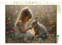 CALVENDO Puzzle CALVENDO Puzzle Sommerliebe auf der Wiese, 1000 Teile...