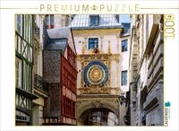 CALVENDO Puzzle CALVENDO Puzzle Uhrenturm Gros-Horloge in der Altstadt von...