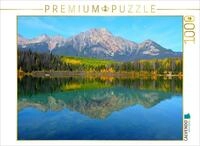 CALVENDO Puzzle CALVENDO Puzzle Spiegel der Berge &ndash; Pyramid Lake im Jasper