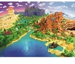 Ravensburger Puzzle RAVENSBURGER Puzzle Minecraft 500 spiele, Puzzleteile