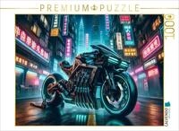 CALVENDO Puzzle CALVENDO Puzzle Cyberpunk Streetfighter - Rebellische Linien in...