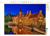 CALVENDO Puzzle CALVENDO Puzzle Br&uuml;gge, Rozenhoedkaai, 1000 Teile Lege-Gr&ouml;&szlig;e...