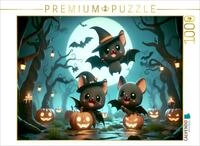 CALVENDO Puzzle CALVENDO Puzzle Das Halloween-Abenteuer der kleinen