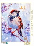 CALVENDO Puzzle CALVENDO Puzzle Einheimischer Singvogel Haussperling Malerei,...