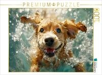 CALVENDO Puzzle CALVENDO Puzzle Ein Motiv aus dem Kalender "Hunde und Wasser",...