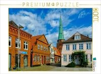 CALVENDO Puzzle CALVENDO Puzzle Altstadtgasse mit Kirche St. Lorenz, 500 Teile