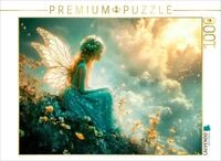 CALVENDO Puzzle CALVENDO Puzzle Nachdenkliche Fee, 1000 Teile Lege-Gr&ouml;&szlig;e 64...