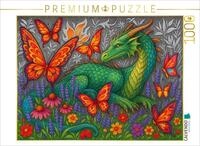 CALVENDO Puzzle CALVENDO Puzzle Lindwurm und Feuerfalter, 1000 Teile...