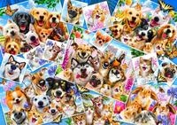 Bluebird Puzzle Puzzle Selfie Pet Collage, Puzzleteile