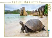CALVENDO Puzzle CALVENDO Puzzle Aldabra-Riesenschildkr&ouml;te auf Curieuse, 2000...
